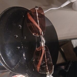 Versace Copper-Tinted Sunglasses for Men